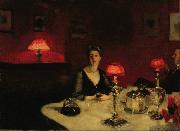 John Singer Sargent A Dinner Table at Night (The Glass of Claret) (mk18) china oil painting reproduction